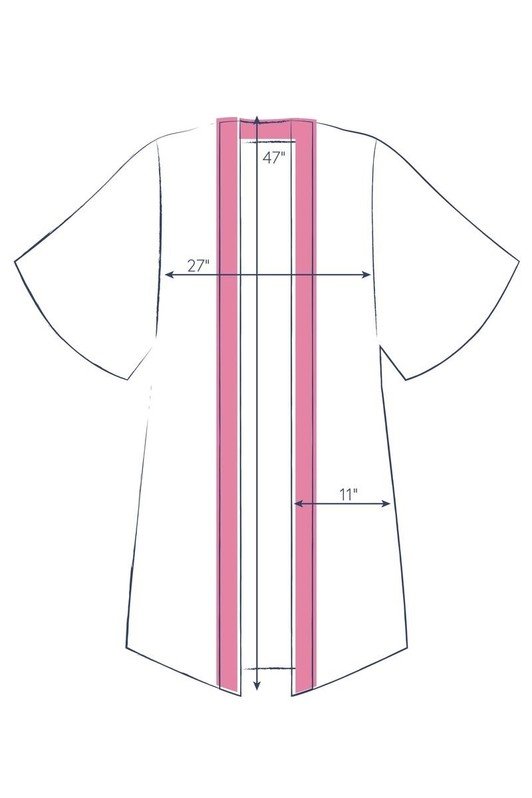 Prancing Tiger Kimono Gown by Powder UK in Lilac