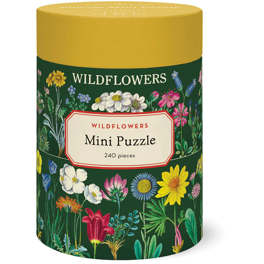 Wildflowers 240 Pieces Mini Puzzle by Cavallini Papers & Co