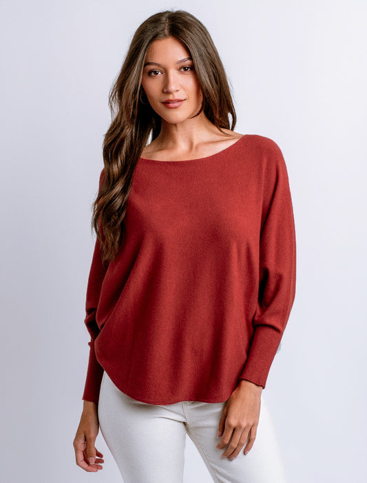 Ryu Thin Top by Kerisma in Red Ochre