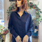 Button Shirt by Pure Amici in Navy
