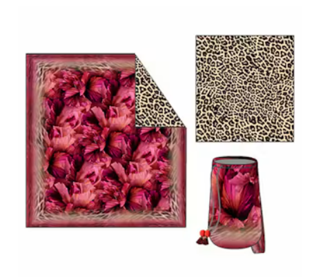 Laurel Canyon Cozy Blanket by Johnny Was in Rosalya