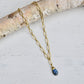 Ophelia Necklace by Amy Wells Designs in Labradorite