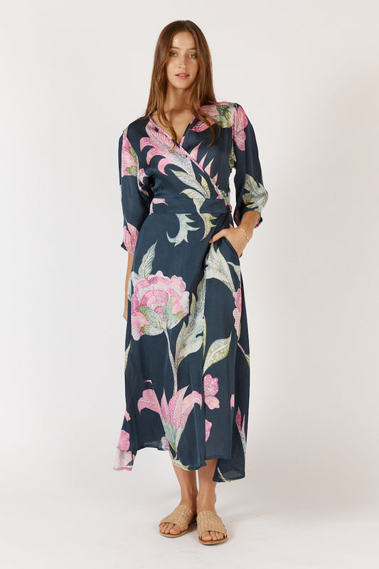 Ubod Maxi Dress by Ruby Yaya in Navy