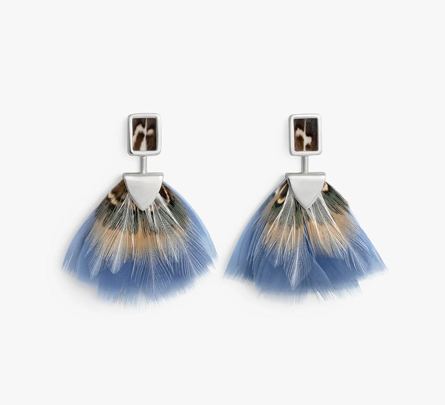 Sydney Bezel Drop Earrings by Brackish