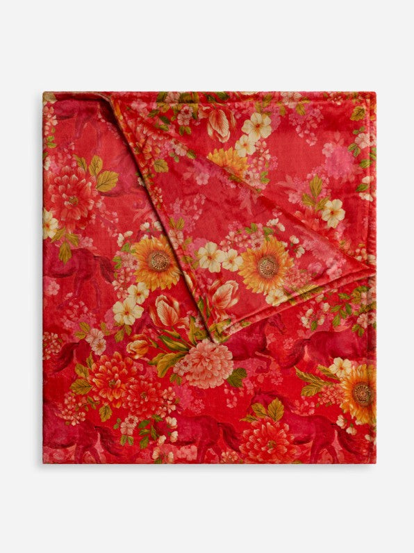 Laurel Canyon Cozy Blanket by Johnny Was in Stallion