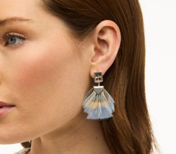 Sydney Bezel Drop Earrings by Brackish