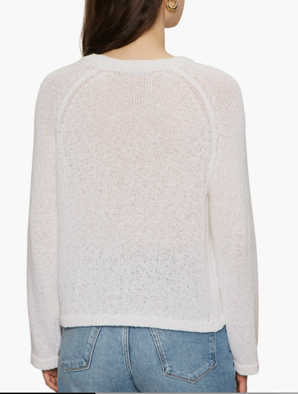 Long Sleeve Tee by ANTHEM the label in Oatmeal/Stripe