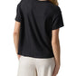 Easy Breezy Peasant Tee by Sanctuary in Black