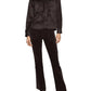 Ivy Suede Shirt by Sanctuary in Semi Sweet