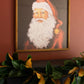 Framed Santa Print by Kalalou