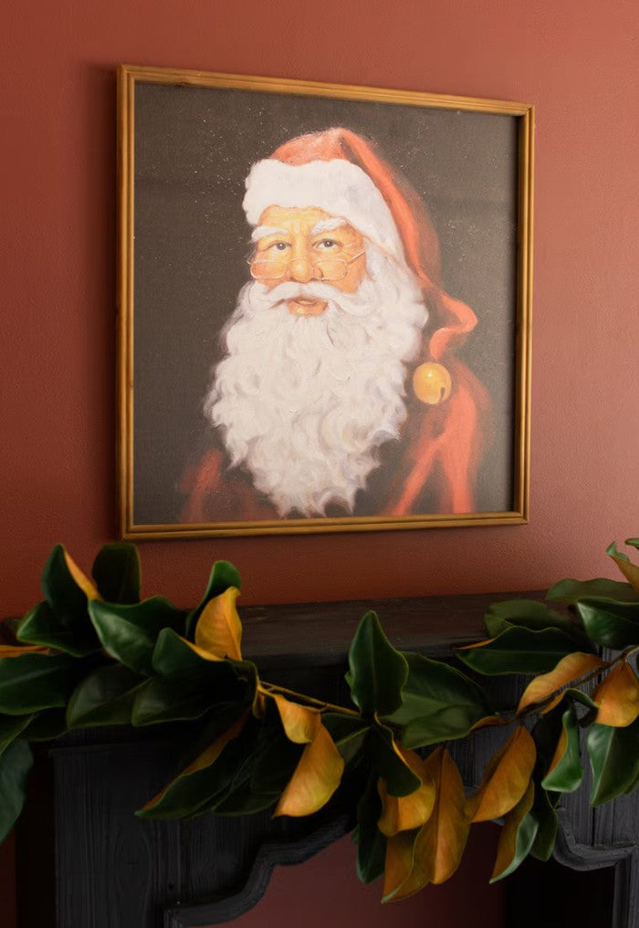 Framed Santa Print by Kalalou
