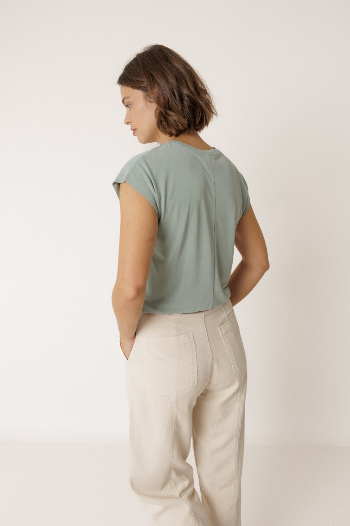 Tee Shirt by Indi & Cold in Salvia