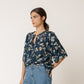 Shirt by Indi & Cold in Navy Print