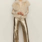 Silky Fur Vest by Sanctuary in Almond Cream