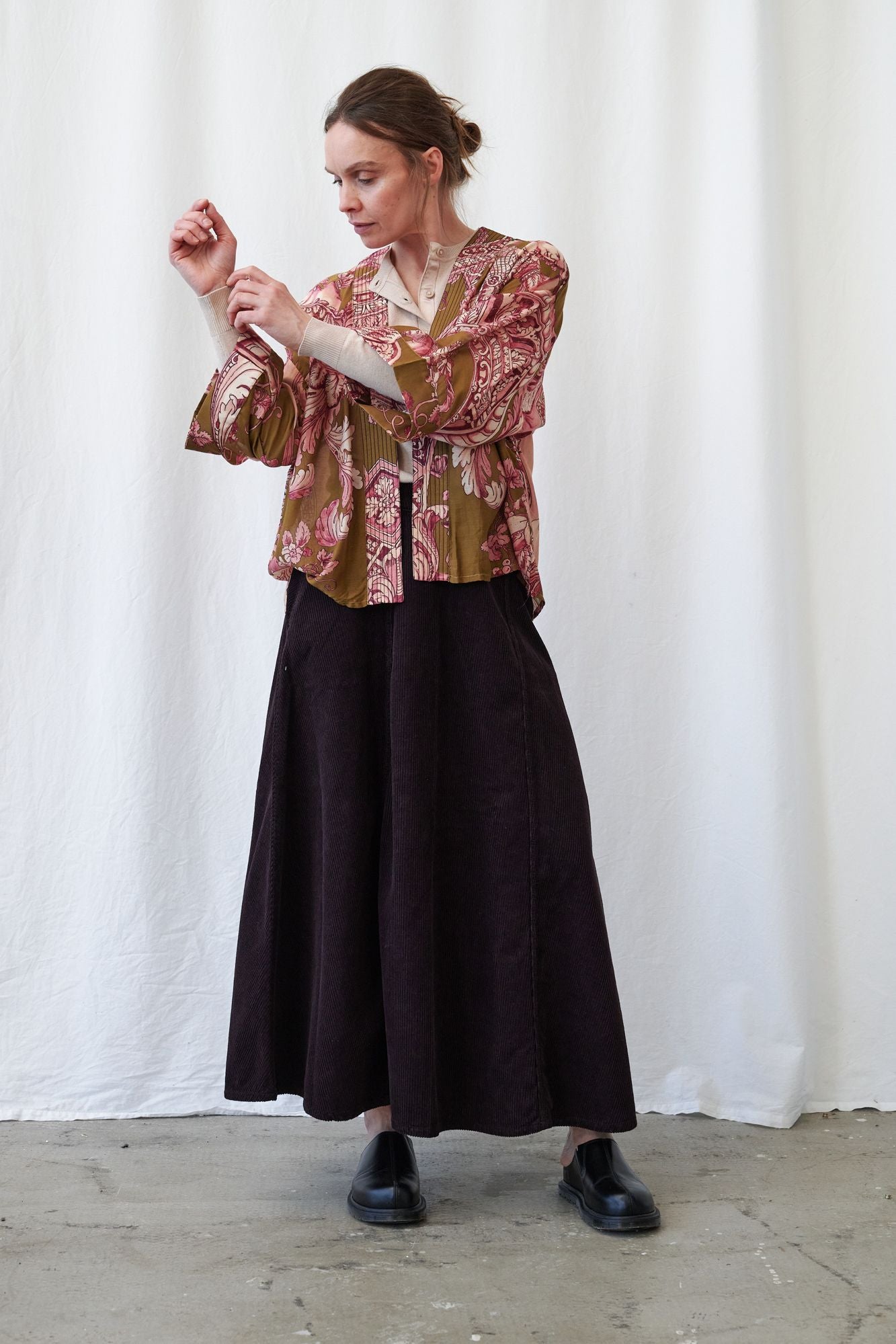 Angels Kimono by One Hundred Stars in Olive