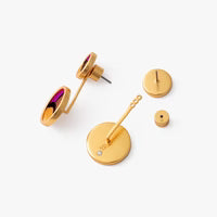Sophia Bezel Jacket Earring by Brackish