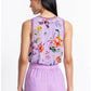 The Jaine Favorite Crew Neck Swing Tank by Johnny Was in Willa Lavender