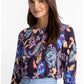 The Janie Favorite Puff Sleeve Top by Johnny Was in Stevie's Garden