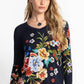 The Janie Favorite Long Sleeve V-Neck Tee by Johnny Was in Advestia