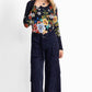 The Janie Favorite Long Sleeve V-Neck Tee by Johnny Was in Advestia