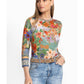The Janie Favorite 3/4 Sleeve Crew Neck Tee in Asteria