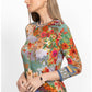 The Janie Favorite 3/4 Sleeve Crew Neck Tee in Asteria