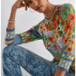 The Janie Favorite 3/4 Sleeve Crew Neck Tee in Asteria