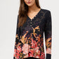 The Janie Favorite Henley Top by Johnny Was in Cherie