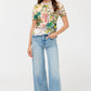 The Janie Favorite Short Sleeve Crew Neck Tee by Johnny Was in Olympe Scarf