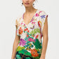 The Janie Favorite Deep Scoop Tee by Johnny Was in Thoria