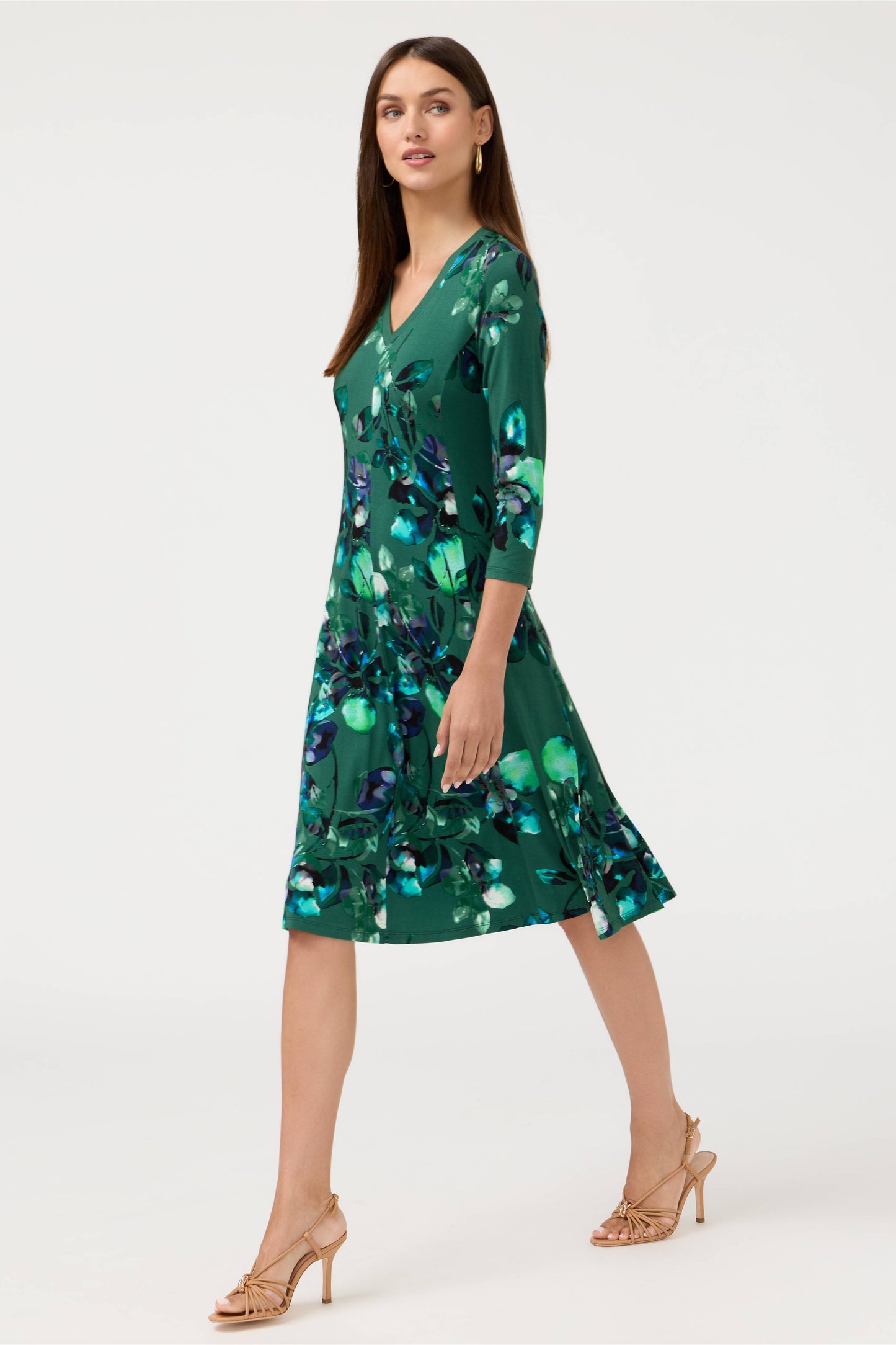 The Janie Favorite Front Pocket Seamed Dress by Johnny Was in Bonsall