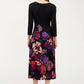 The Janie Favorite 3/4 Sleeve Scoop Neck Dress by Johnny Was in Tajunga