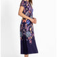 The Janie Favorite Boatneck Cap Sleeve Dress by Johnny Was in Stevie's Garden