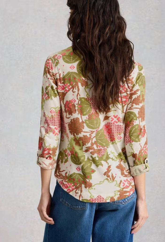 Annie Jersey Shirt by White Stuff in Green