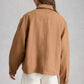 Isabel Linen Jacket by White Stuff in Mid Tan