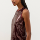 Crew Neck Tank by Johnny Was in Red