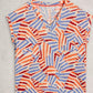 Iris Linen Tee by White Stuff in Natural Multi