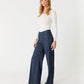 Maeve Denim Pant by Level 99 in Indigo Night