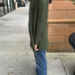 Cashmere Cardigan by InCashmere in Heather Pine