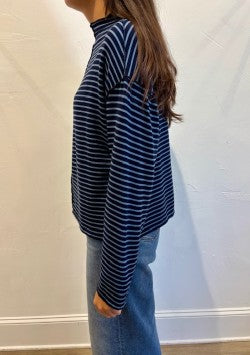 Funnel Pullover Tee by Cut Loose in Tidal