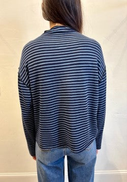 Funnel Pullover Tee by Cut Loose in Tidal