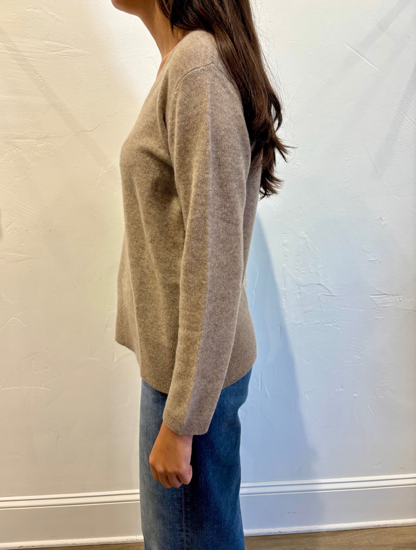Santa Monica Pullover by Alashan in Natural