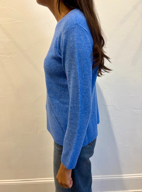 Easy Crew Neck Sweater by Alashan in Dockside