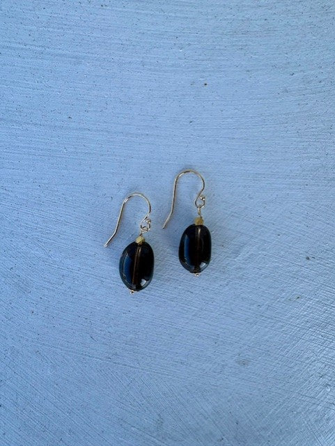 Clear Earrings by IN2DESIGN in Smoky