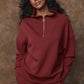Seanni Soft Knit Long Sleeve Pullover by RD Stylein Chili