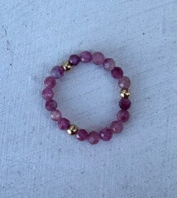 Pippi Ring by IN2DESIGN in Pink Tourmaline