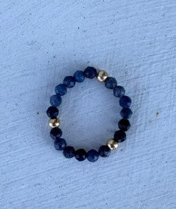 Pippi Ring by In2DESIGN in Blue Sapphire