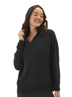 Raya Hoodie by Threads 4 Thought in Black