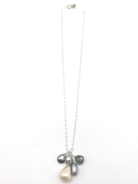 Marie Gem Necklace by IN2DESIGN in Kyanite