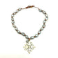 Ronja Necklace by IN2DESIGN in Light Grey Pearl